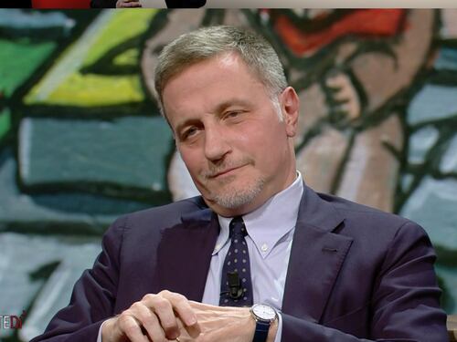 Dimartedì, Giannini contro Meloni e Giambruno sulla transumanza dei migranti