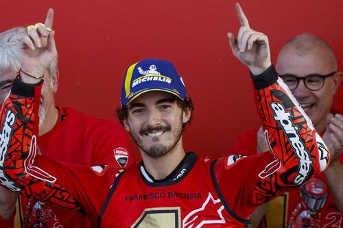 MotoGP, Pecco Bagnaia di nuovo campione: "Ho sempre sognato vincere così"