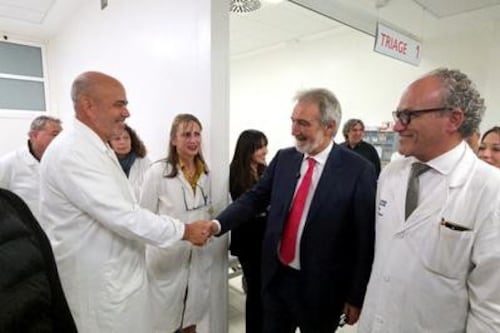San Camillo, pronto soccorso rinnovato con shock room e area per supercontagiosi