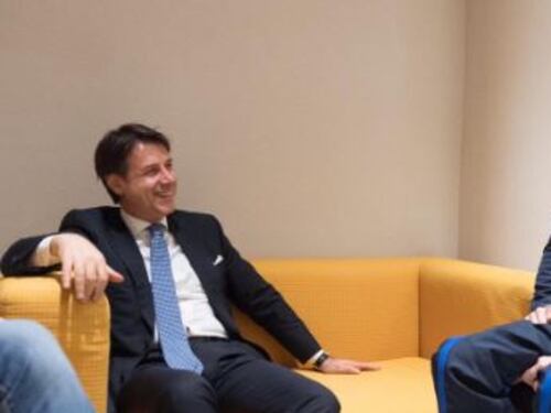 Conte faccia a faccia con Bortuzzo: "Sei un campione nella vita"