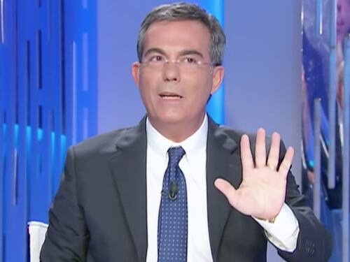 Otto e mezzo, "dite cosa è vero e falso". Lista putiniani, Floris inchioda il presidente Urso
