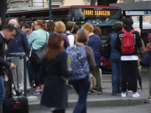 Trasporti, lo sciopero manda Roma nel caos