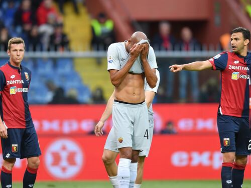 Suicidio Roma, Champions più lontana