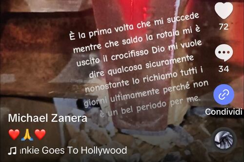 La premonizione dell'operaio travolto dal treno: "È uscito il crocifisso, Dio mi vuole dire qualcosa"