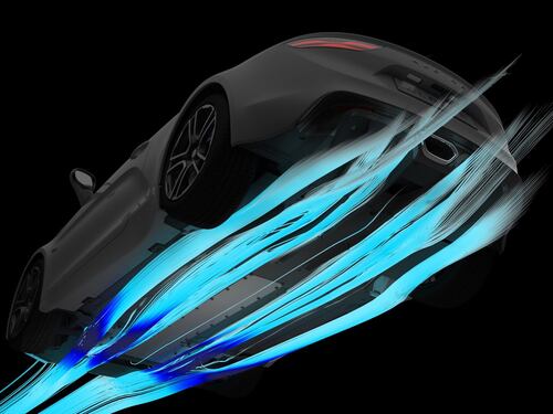 Pianale piatto per una migliore aerodinamica per la nuova Alpine