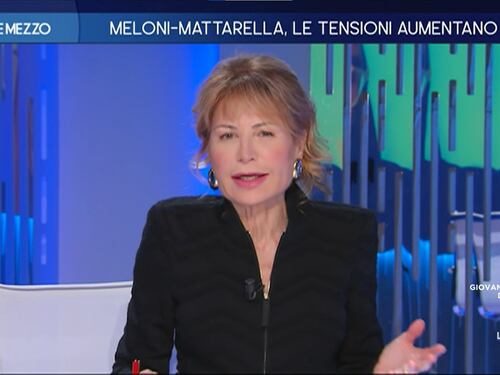 Otto e mezzo, Gruber perde il freno: "Qual è il vizietto di Meloni"