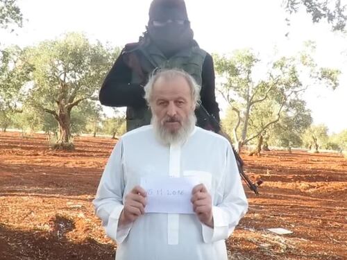 Rapito in Siria nel 2016, Sergio Zanotti è libero e sta bene