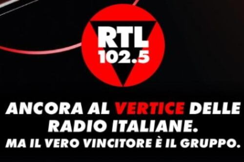 Rtl al vertice delle radio italiane