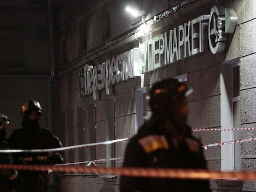Ordigno in un supermercato, esplosione a San Pietroburgo