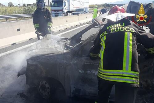 Smart contro camion, un morto sull'A1 all'altezza di Torrenova
