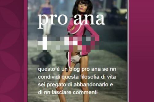 "Non mangiare e prendi lassativi. Meglio magri che sani". La follia del web pro-ana