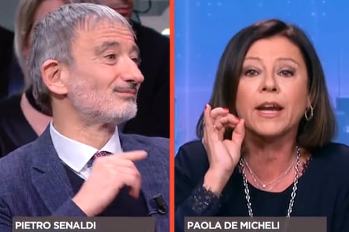 4 di sera, l'uscita di Schlein scatena Senaldi: "Velo pietoso". Scintille con De Micheli