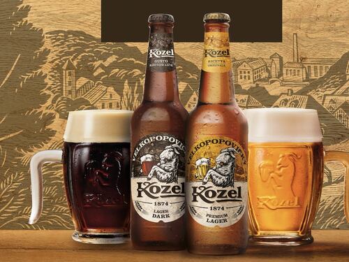 Kozel, la birra ceca più venduta arriva in Italia con una Lager e una Dark