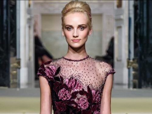 Le Principesse di Renato Balestra sfilano a Dubai