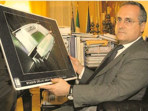Lotito vuole lo stadio"Ora tocca anche alla Lazio"