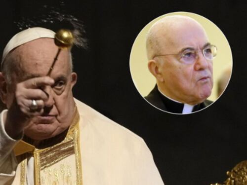 Viganò dichiara guerra al Vaticano, messa dall'eremo e attacco a Bergoglio: "I nemici della Chiesa..."