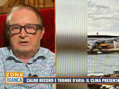 Giuliacci perde le staffe sul veliero: "Nessun radar a bordo. Ma scherziamo?"