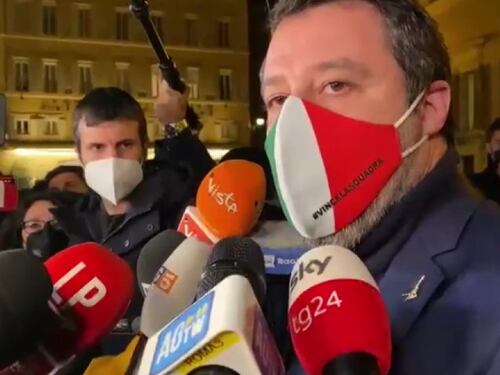Quirinale, Matteo Salvini: "Pericoloso togliere Draghi premier". E inchioda la sinistra: il rischio sui veti