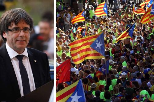 Puigdemont: la Catalogna sarà indipendente ma stop alla dichiarazione per il dialogo