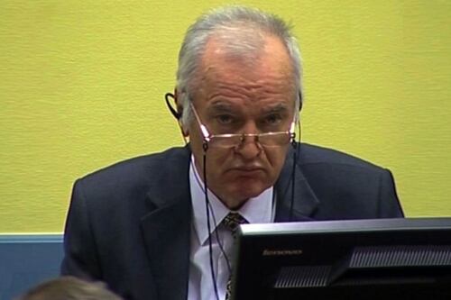 Ratko Mladic condannato all'ergastolo