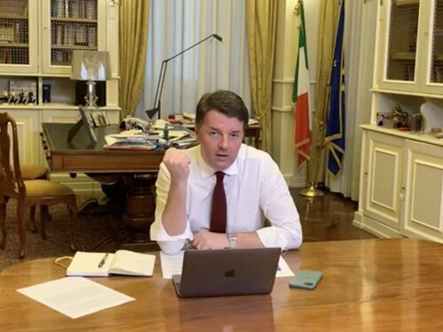 Matteo Renzi, proposta antivirus: stop al pagamento mutui e prestiti per tutto il 2020