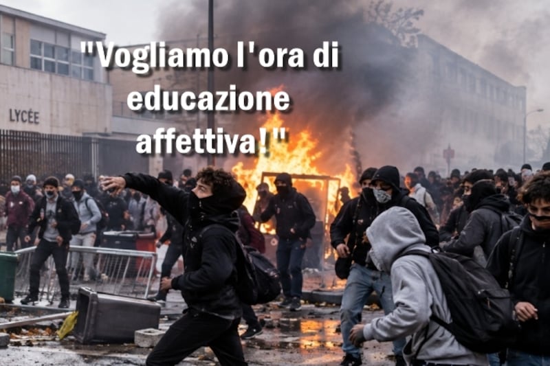Il Tempo di Osho, la guerriglia degli studenti francesi contro il governo