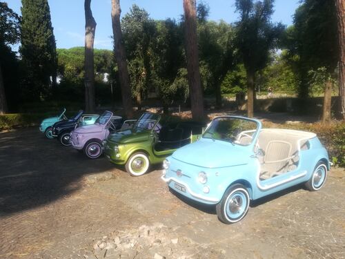 Hertz con Selezione Italia rilancia la Fiat 500-e Spiaggina