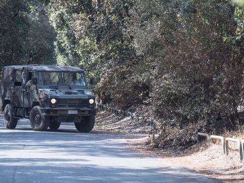 Emergenza incendi a Roma, nella pineta di Castel Fusano entra l'Esercito