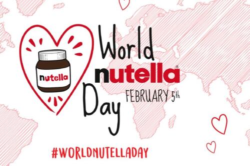 Il lunedì più dolce dell'anno: oggi è il World Nutella Day