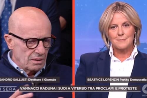 Vannacci, Sallusti inchioda Lorenzin: "È cresciuto perché non avete dato risposte"