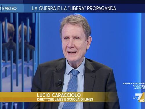 Otto e mezzo, Lucio Caracciolo è sbigottito per le mosse del Copasir: “È uno scherzo?”. Ecco il Ministero della Verità