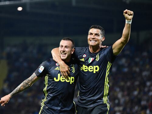 Col Frosinone segna ancora Ronaldo e la Juve non si ferma più