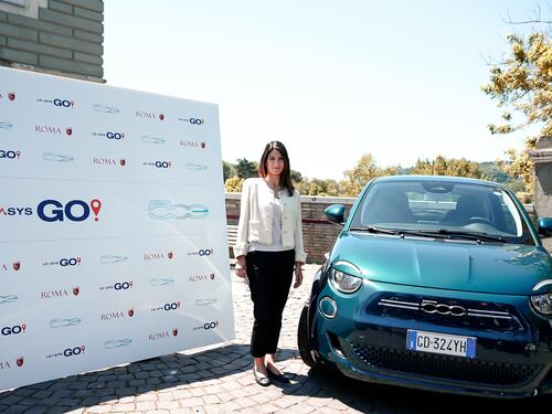 Lo sharing della 500 elettrica sbarca a Roma