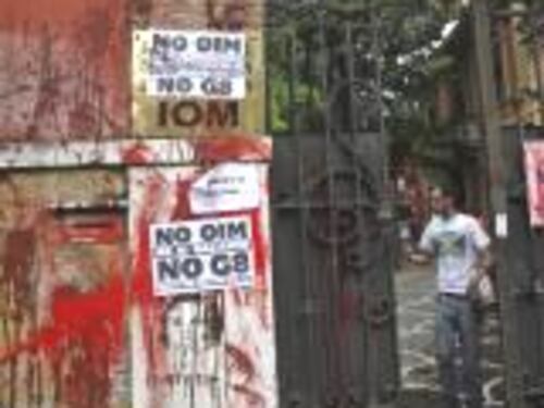 G8 sicurezza, i no global si fanno sentire