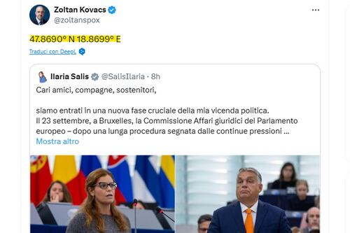Ilaria Salis, la sinistra impazzisce per un tweet: cosa vogliono dire questi numeri