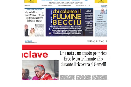 Altro che scoop sulle lettere di Papa Francesco sul caso Becciu: l’esclusiva de Il Tempo riproposta dal Fatto cinque mesi dopo