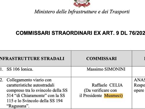 Dpcm commissari opere, Conte non sa scrivere neppure il nome di Musumeci