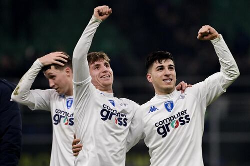 L'Empoli espugna San Siro, Baldanzi stende l'Inter