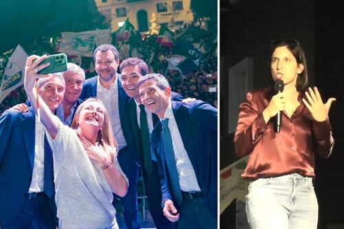 Duello a distanza Meloni-Schlein, la leader di Fdi: "Centrosinistra unito solo per mandarmi a casa"