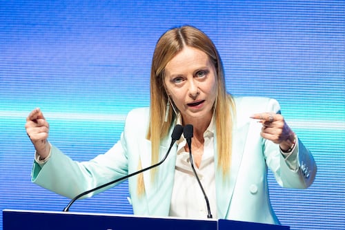 Meloni alla Niaf: “Il Columbus Day è qui per restare”. E rilancia l’asse Italia-Usa: pilastri del mondo libero