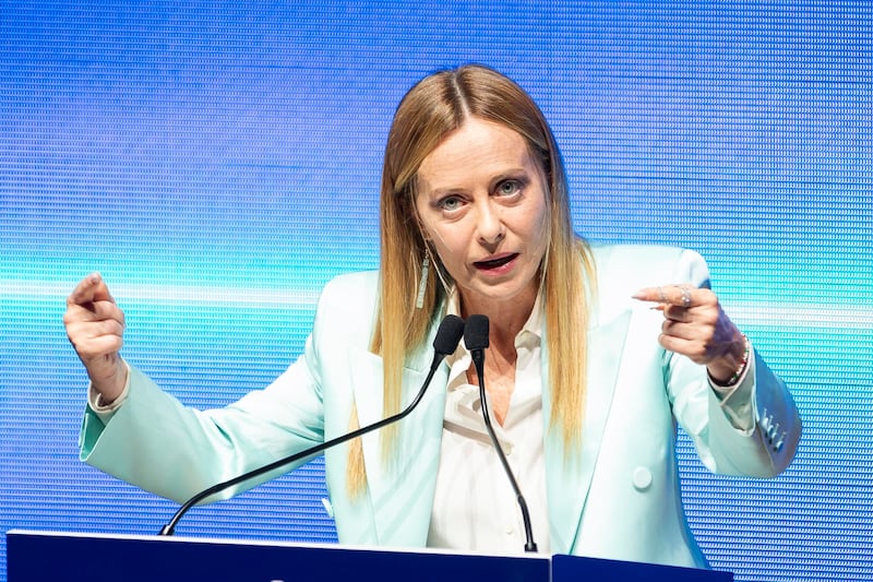 Meloni alla Niaf: “Il Columbus Day è qui per restare”. E rilancia l’asse Italia-Usa: pilastri del mondo libero