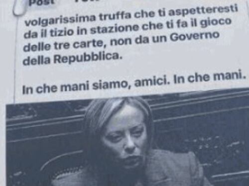 Giudice anti-governo premiato dal Csm. I post di Sebastiano Mignemi su Meloni