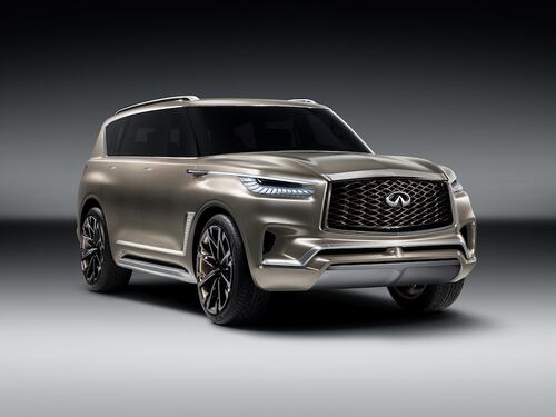 Infiniti QX80 Monograph il lusso ridisegna il Suv