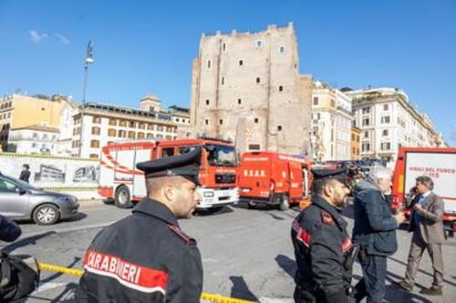 Torre dei Conti, i carabinieri vogliono i video: "Servono a determinare la dinamica del crollo"