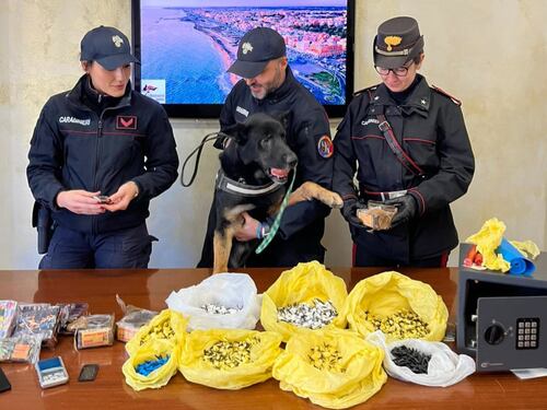Ostia: sequestrato il carico di droga per le feste. Nove arresti e sedici denunce