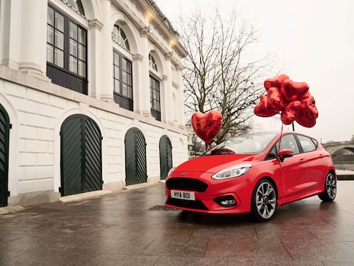 Una Ford Fiesta per San Valentino