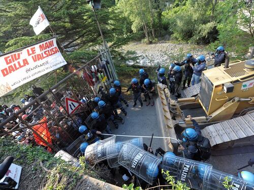 Nuovo attacco al cantiere della Tav