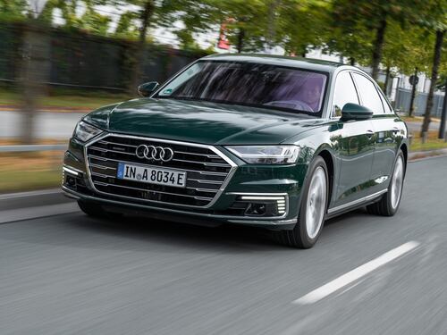 Audi A8 elettrica ad alte prestazioni