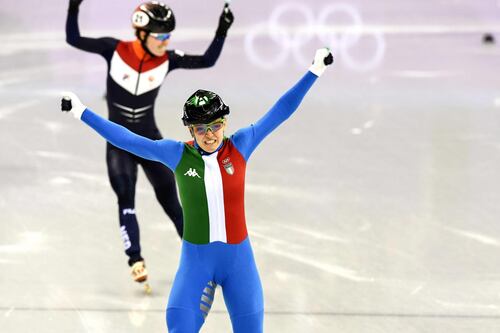 Giochi invernali, Fontana oro nello short track 500 metri
