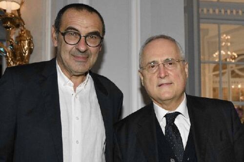 Maurizio Sarri-Lazio, avanti tutta